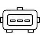 HELLA 8ET 009 142-051 Luftmassenmesser