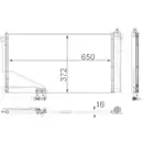 MAHLE AC 448 000P A/C-Kondensator