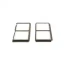BOSCH 1 987 432 209 Filter, Innenraumluft M2209