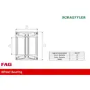 FAG 713 6301 80 Radlagersatz
