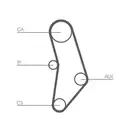 CONTINENTAL CTAM CT520K1 Zahnriemen Kit