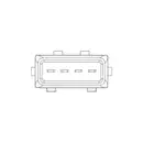 NTK 92343 Luftmassenmesser EPBMWN4-A019H für OPEL