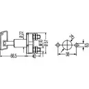 HELLA 6EK 002 843-002 Hauptschalter, Batterie