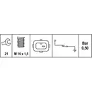 HELLA 6ZL 003 259-591 Oeldruckschalter, 0,5 bar