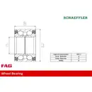 FAG 713 6905 10 Radlagersatz