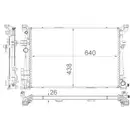 Kühler Motorkühlung Mahle CR 2170 000P Behr *** Premium Line ***