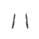 Bremsbelagsatz Scheibenbremse Bosch 0 986 424 334 für Mercedes Benz Hinterachse