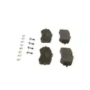 Bremsbelagsatz Scheibenbremse Bosch 0 986 424 875 für Audi für Man für Seat