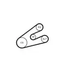 CONTINENTAL CTAM 6PK1453K1 Keilrippenriemen Kit