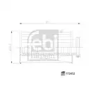 FEBI BILSTEIN 172452 AdBlue Harnstofffilter