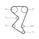 CONTINENTAL CTAM CT1110K1 Zahnriemen Kit