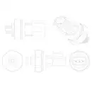 Druckschalter Klimaanlage Mahle ASE 11 000P Behr *** Premium Line *** für Kia