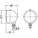 HELLA 2PF 001 648-161 Positionsl. Halogen