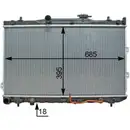 Kühler Motorkühlung Mahle CR 1336 000P Behr *** Premium Line *** für Kia