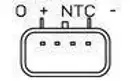 NTK 96755 Saugrohr-Drucksensor EPBMPT4-A007Z für FORD, MAZDA, LAND, DAIMLER