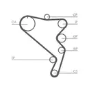 CONTINENTAL CTAM CT1120K1 Zahnriemen Kit