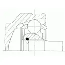 SPIDAN 21166 Gelenksatz, Antriebswelle