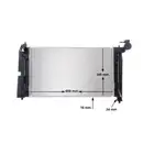 Kühler Motorkühlung Mahle CR 1526 000S Behr für Toyota