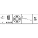 HELLA 6ZL 003 259-741 Oeldruckschalter, 0,5 bar