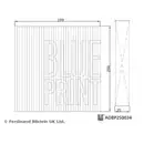 BLUE PRINT Innenraumfilter ADBP250034