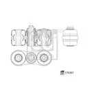 FEBI BILSTEIN 176307 Umlenkhebel für OPEL, VAUXHALL