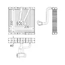 Verdampfer Klimaanlage Mahle AE 93 000P Behr *** Premium Line *** für Audi