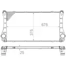 MAHLE CI 462 000P Ladeluftkühler