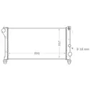 MAHLE CR 1452 000S Kühlmittelkühler für FIAT