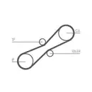 CONTINENTAL CTAM CT791 Zahnriemen