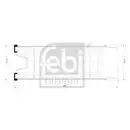 FEBI BILSTEIN 172451 Luftfilter für MAN, KING
