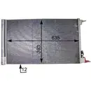 MAHLE AC 552 000P A/C-Kondensator