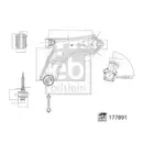 Lenker Radaufhängung Febi Bilstein 177891 für Fiat für Opel für Vauxhall