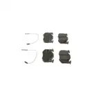 BOSCH 0 986 466 346 Bremsbelagsatz, Scheibenbremse