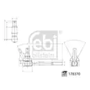 FEBI BILSTEIN 178370 Spurstangenendstück