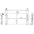 MAHLE CR 1710 000S Kühlmittelkühler für MERCEDES-BENZ, VW