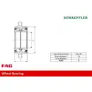 FAG 713 6104 30 Radlagersatz