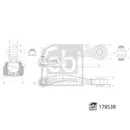 FEBI BILSTEIN 178538 Querlenker für AUDI