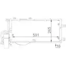 MAHLE AC 309 000P A/C-Kondensator