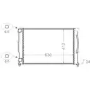 Kühler Motorkühlung Mahle CR 1423 000S Behr für Audi für VW für Cupra
