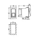HELLA 6EH 004 570-001 Modulschalter 4570