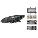 Hauptscheinwerfer Hella 1EX 354 829-221 für Opel Rechts