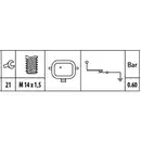 HELLA 6ZL 003 259-401 Oeldruckschalter, 0,60 bar