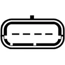 HELLA 8ET 009 142-421 Luftmassenmesser