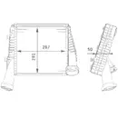 MAHLE CI 78 000P Ladeluftkühler für VW, PORSCHE, AUDI