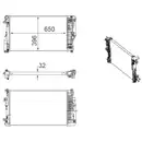 MAHLE CR 1173 000P Kühlmittelkühler für MERCEDES-BENZ
