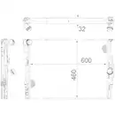 MAHLE CR 1087 000S Kühlmittelkühler für BMW