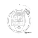 FEBI BILSTEIN 07088 Membranzylinder