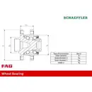 FAG 713 6672 20 Radlagersatz für BMW