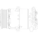 Kompressor Klimaanlage Mahle ACP 310 000P Behr *** Premium Line *** für Ford