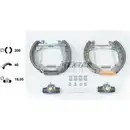 TEXTAR 84044700 PKW Bremsbacken Kits